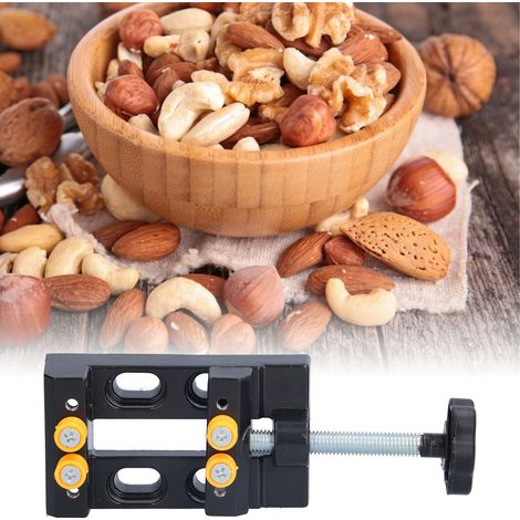 Étau de Table Mini pour Perceuse, Fixation Robuste, Compact et Portable, Installation Facile