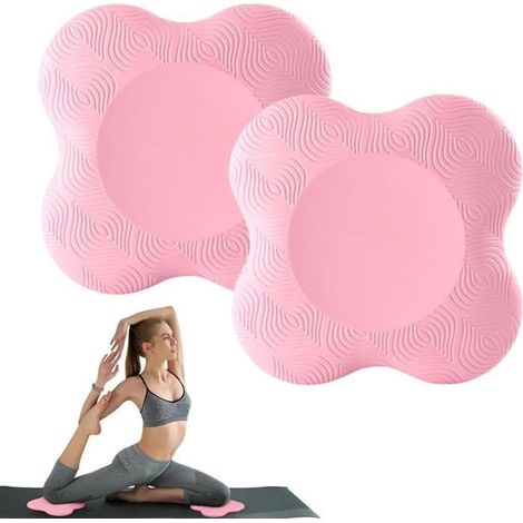 2-teiliges Yoga-Knieschoner-Set, rutschfeste, verschleißfeste Yogamatten zum Schutz von Knien, Händen, Handgelenken und Ellbogen