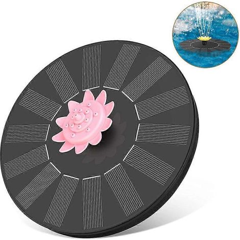 Pompe solaire pour fontaine : 5 buses faciles à installer, idéales pour les bassins, les piscines, les aquariums et les jardins. (1/4)