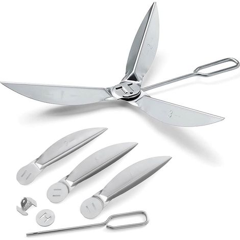 Système Nettoyage One-Touch - 1 Kit - Métal - Pour Barbecue Bouilloire 57cm - Compatible Weber (1/5)