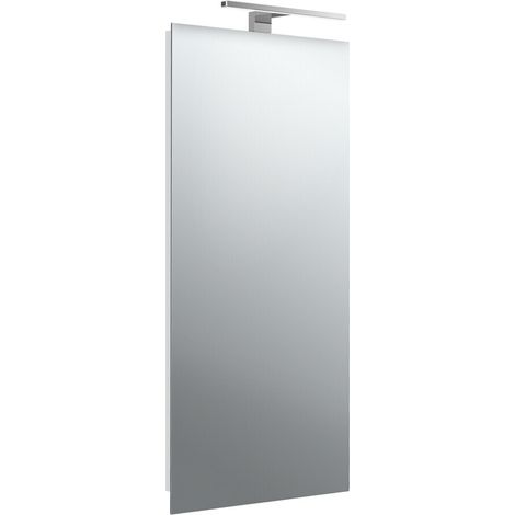 Espejo con luz LED emco mee, una luz superior, 450x900 mm, (1/5)