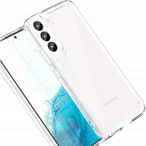 Custodia a tema spazio esterno per Samsung Galaxy S23+ con cornice flessibile trasparente (1/5)
