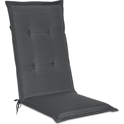 Gartenstuhlauflage Loft HL Graphitgrau, 120x50x6cm