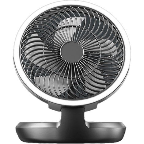 Ventilateur De Bureau - USB - Silencieux - Réglable En Vitesse - Pour Bureau Chambre Cuisine Intérieure - 1 Pièce (1/5)