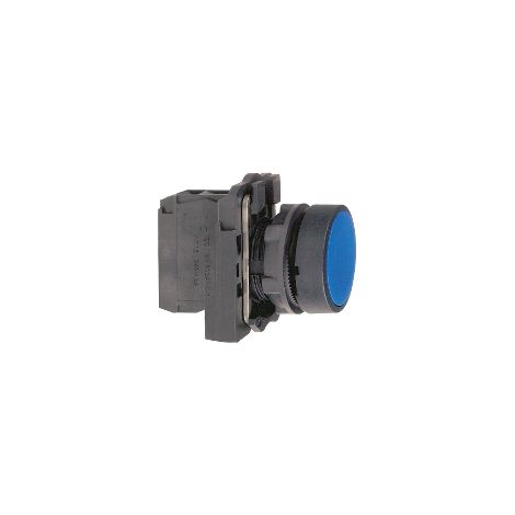 Pulsador RASANTE 1NA SCHNEIDER AZUL - 10A, 250V, diseño moderno y elegante. (1/3)