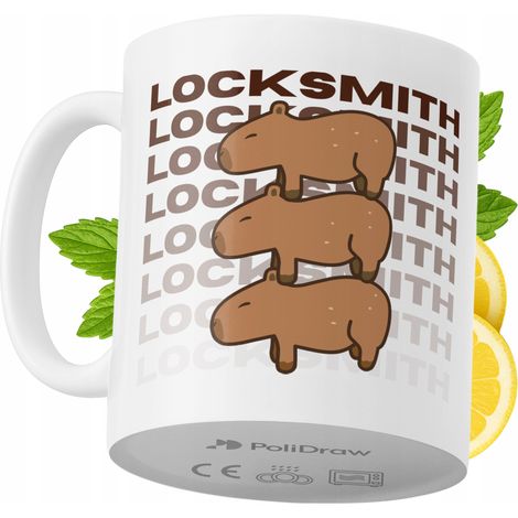 Lustige Tasse für Schlüsseldienste – Kaffee- oder Teetasse mit witzigem Textdesign – ideal für Geburtstage, Namenstage, Feiertage und besondere Anlässe. Hochwertige Tasse für Zuhause, Büro und Arbeit. (1/5)