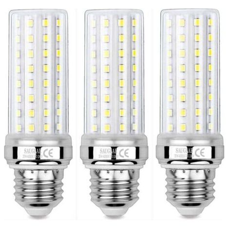 Pair 3er-Pack 20-W-LED-Maiskolbenlampen, entspricht einer 150-W-Glühbirne, 2300 lm, 4000 K neutralweiß, E27-Edison-Schraubfassung