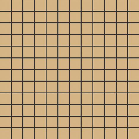 Mosaïque de grès cérame QUADROCOLOR UNI - Straw yellow - - Straw yellow - boîte de m2