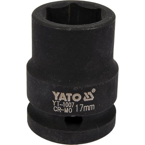 Schlagschrauber-Stecknuss 1/2" 17 mm Sechskant