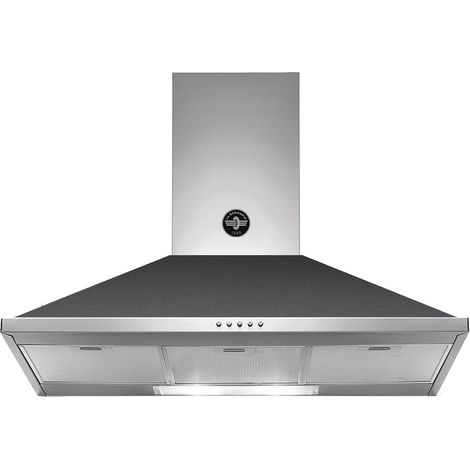 Bertazzoni La Germania KPL90PLAG1NEA. Potenza massima di estrazione: 600 m³/h, Tipo di estrazione: Aspirante/Filtrante, Classe di efficienza dinamica del fluido: A. Tipo: Cappa aspirante a parete, ... (1/3)