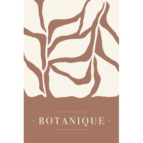 Tableau sur toile Botanique 45x65 cm - Impression sur Toile Murale Décorative - Image imprimée en HD sur Toile - Toile sur Châssis en Bois FSC - Fabriqué en France (1/5)