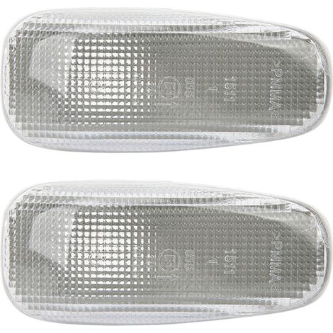Lot de 2 feux de position latéraux blancs (référence 2108200921) pour Mercedes-Benz Vaneo W414 (2002-2005). (1/5)