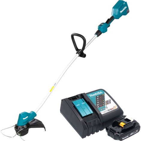 Makita DUR 189 RY Coupe-bordures sans fil 18 V 300 mm Brushless + 1x batterie 1,5 Ah + chargeur