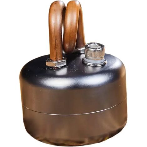 Mini réchaud à alcool, réchaud portable idéal pour le camping, la randonnée et le trekking - Réchaud de cuisine portable d'une capacité de 50 ml (1/5)