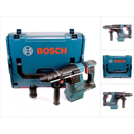 Bosch Professional 611910001 Martello Perforatore a Batteria GBH 18V-26 F System, Asta Profondità, Panno, Mandrino Intercamb. SDS Plus, Batt. e Caricabatteria Non Inclusi, 18 V (1/5)