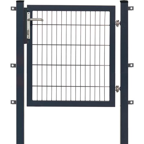 Premium DSM-Einzeltor 1000X1000 mm, anthrazit