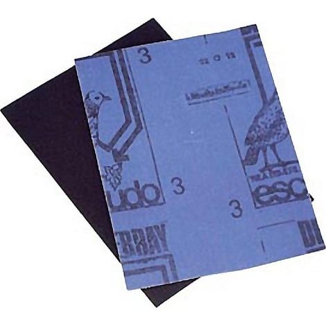 FLEXOVIT pliego lija p/hierro 0 , Tela esmeril escudo, para hierro. Pliego 0. - Tamaño: 230x280 mm. - Grano: 150. - Grosor: Fino.