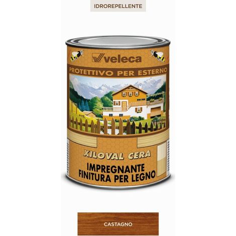 Xiloval cera castagno litri 1 - veleca (1/2)