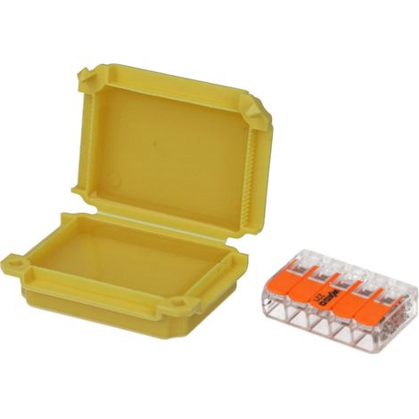 Boite de jonction isolante "gel" avec 1 borne Wago 5 entrées