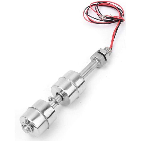 Double Ball Level Sensor, Float Switch Water Level Sensor, Stainless Steel Float Switch Water Level Controller(100mm)