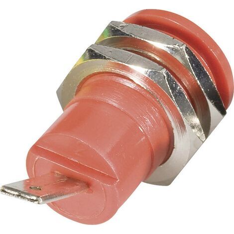 Douille banane de sécurité Ø de la broche: 4 mm Schnepp BU 4600 rt rouge 1 pc(s) (1/3)