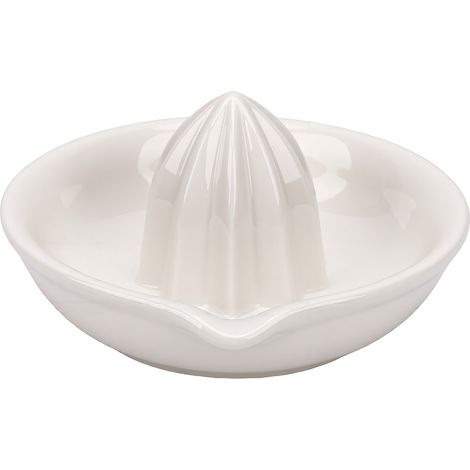 Presse-citron manuel en céramique ergonomique multifonction, outil de cuisine facile à nettoyer. (1/5)