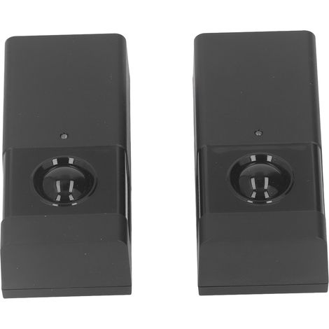 Capteur infrarouge pour ouvre-porte 940 nm, portée 30 m, cellule photoélectrique à faisceau unique, détecteur infrarouge de portail 12-24 V pour la sécurité domestique, noir (1/5)