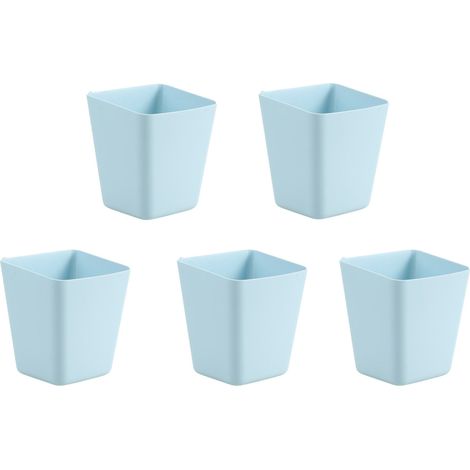 Panier Suspendu - 13 x 12 x 10 cm - En Plastique - Pour Cuisine Bureau Atelier - Lot De 5 (1/5)
