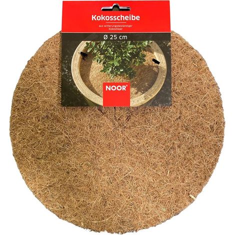 NOOR Kokosscheibe Durchmesser 25cm (1/4)