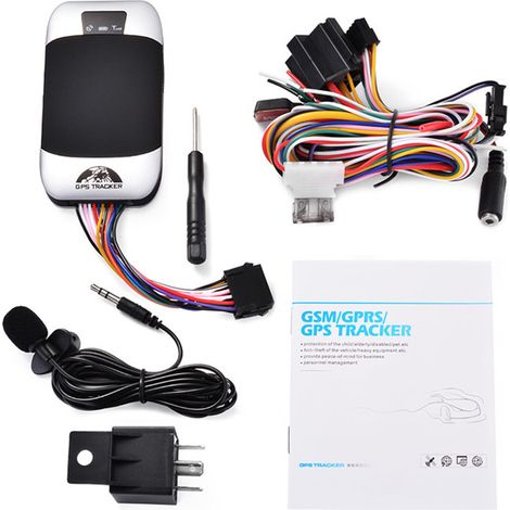 Traceur GPS pour véhicules, dispositif antivol portable GSM/GPRS. (1/5)