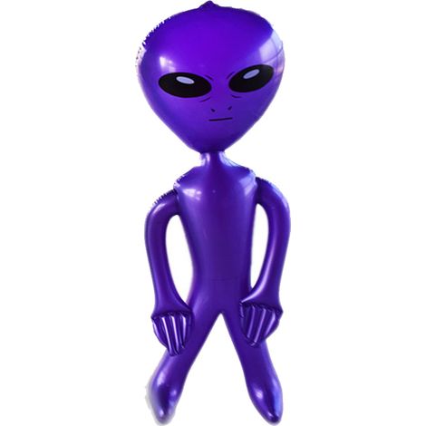 Lot de 3 extraterrestres gonflables géants - Jouet extraterrestre gonflable pour enfants - Décoration pour fête d'anniversaire ou d'Halloween (1/5)