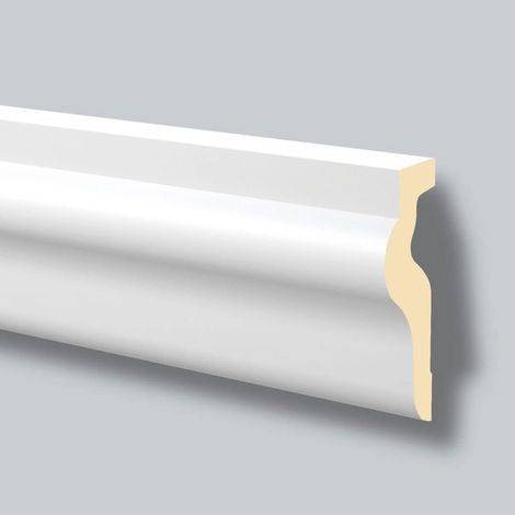 Türumrandung NMC MA13 DOMOSTYL Noel Marquet Fassadenstuck Fensterumrandung Fassadenprofil Modernes Design weiß 2 m (1/4)