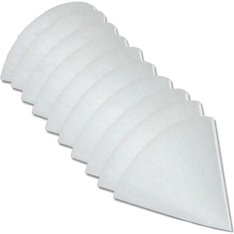 Filtre g4 10PCS filtres coniques DN 125 filtre G4 système de ventilation longueur 180 mm filtre conique tapis filtrant pour systèmes de ventilation convient pour tous les types de systèmes de (1/5)