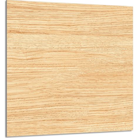 GLASPLATTE FÜR KÜCHE 60x65 Holz