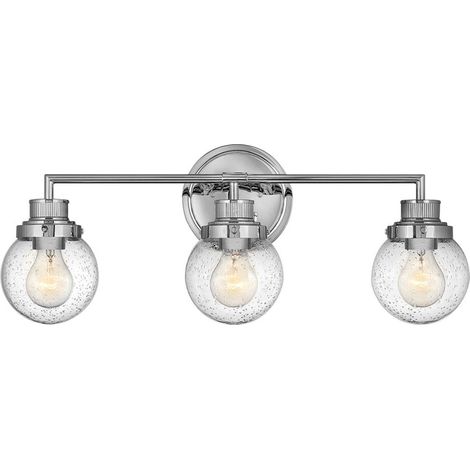 Elstead Hinkley Poppy Lampada da parete per bagno Cromo lucido, IP44 (1/4)