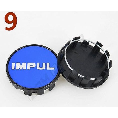 Lot de 4 cache-moyeux de roue 54 mm/50 mm avec emblème Nismo Z Impul, autocollant, 9 (1/4)