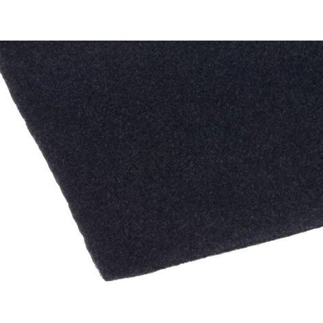 Adnauto – Moquette acoustique 1.4x0.7m noire adhésive – Pour isolation phonique – Idéale pour studios et bureaux – Pose facile et rapide