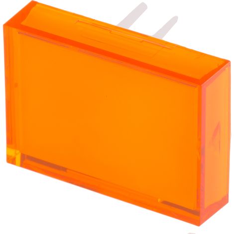 Lentille Orange de forme Rectangulaire pour Série SD16 ( Prix pour 1 ) (1/2)