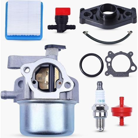 799866 Vergaserkit für 675, 675EX, 725EX-Serie, ersetzt 799871, 796707, 794304, mit Kraftstoffhahn + Ölfilter + Luftfilter + Ölschlauch + Zündkerze (1/4)