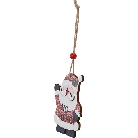 Décoration de Noël en bois à faire soi-même pour le sapin de Noël, idéale pour les fêtes de printemps (HomeElder) (1/5)