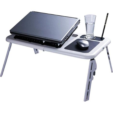 Table Pliante Pour Ordinateur Portable Avec Ventilateurs (1/4)