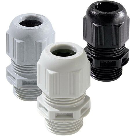 Presse-étoupe Wiska ESKV M40 RAL 7035 10066415 M40 Polyamide gris clair 1 pc(s) (1/2)