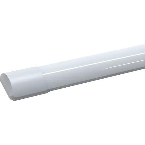 Silumen – Réglette LED 60cm 20W IP40 – Flux lumineux 2200 lumens – Blanc froid 6000K – Installation simple pour garages et ateliers (1/7)