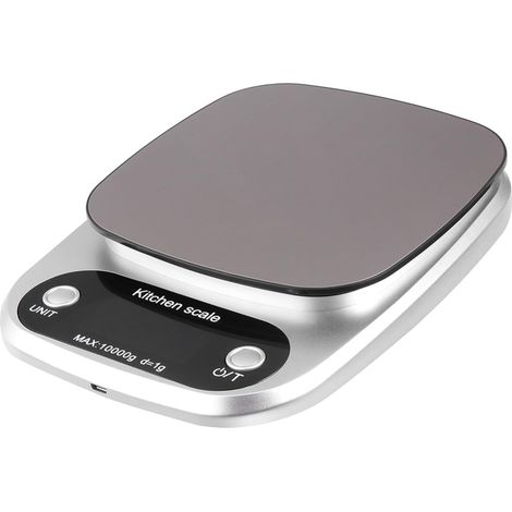 Alimentaire de Cuisine Num rique Rechargeable Acier (1/5)