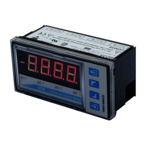 Indicateur numérique multifonction Carlo Gavazzi, Indicateur LED, 4 digits ( Prix pour 1 )