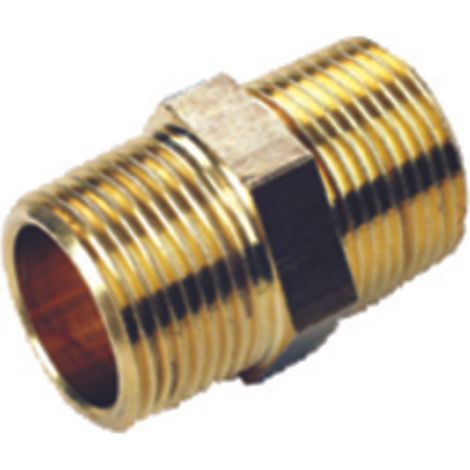 IDRAULICA-VITE DOPPIA 280 OTTONE GIALLO D 3/4 Q.TA 10