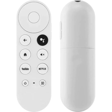 Telecommande Bluetooth Vocale pour Chromecast Google TV, Télécommande Universelle Compatibles avec Google TV, Remplacement Telecommande G9N9N (1/5)