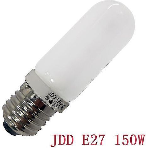 Ampoule halogène Halolux Ceram E27 150 W à intensité variable, finition mate, diamètre 32 mm (1/4)