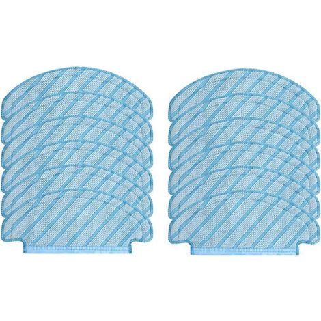 Staubsauger-Wischtuch für Ecovacs Deebot N8 / T8 / T5 / N8 Pro / N10 Plus Staubsauger Ersatzteile 12 Stück (1/5)