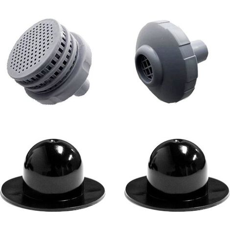 Einlaufdüse für Intex-Pools – 32 mm Durchmesser – grau (1/5)